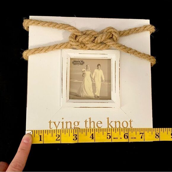 Picture frame. Engagement, wedding. “Tying the Knot” - Picture 4 of 7